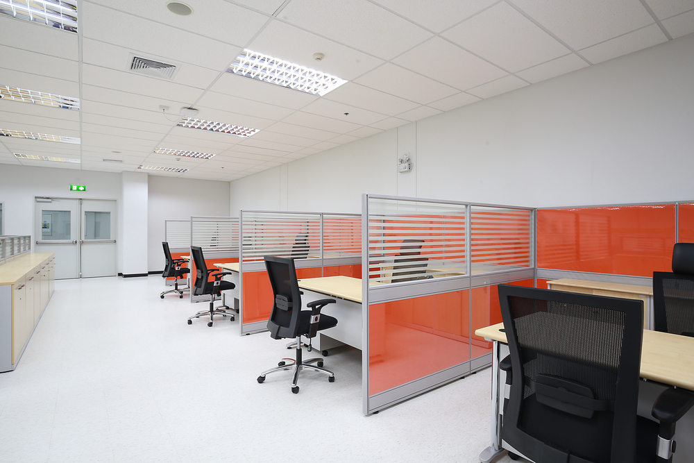 use modular office partitions