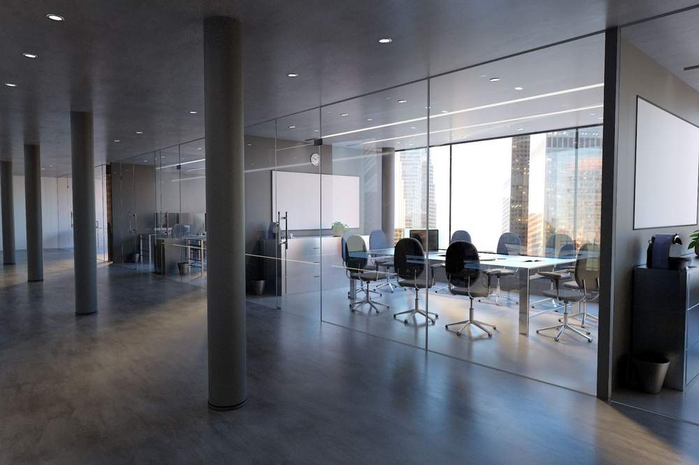 modular glass partition walls