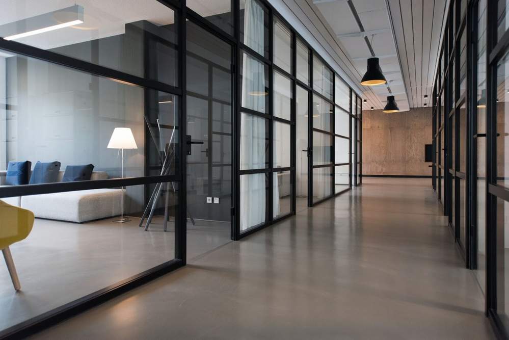Modern Glass office Partition and dividers